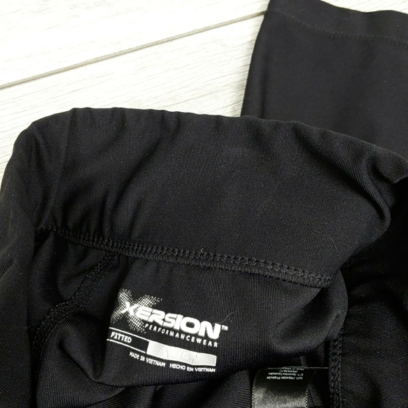Xersion Performance Black Fitted Athletic Pants - Picture 3 of 4